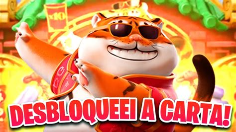 FORTUNE TIGRE DESBLOQUEEI A CARTA BET 15 FORREI MUITO YouTube