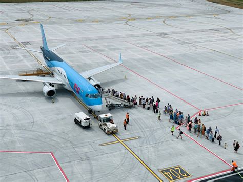 Ostend-Bruges Airport Completes Central Parking Apron Renovation