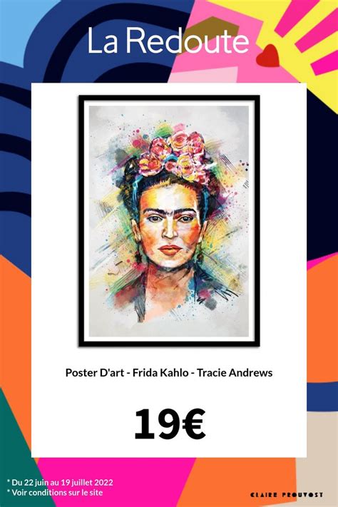 Poster D Art Frida Kahlo Tracie Andrews