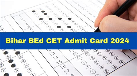 Bihar BEd CET Admit Card 2024 Out At Biharcetbed Lnmu In Here S How To