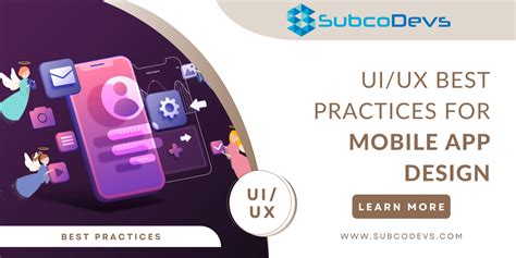 Ui Ux Best Practices For Mobile App Design