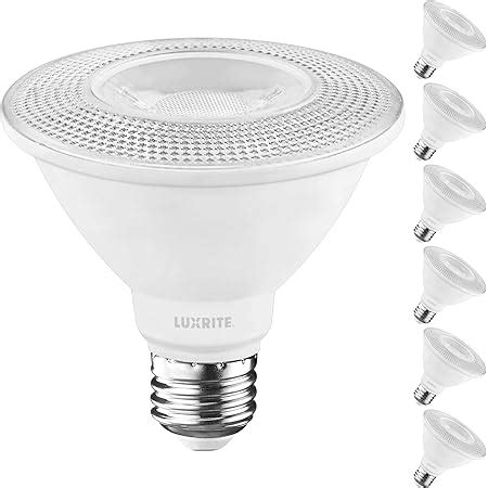 Luxrite Par Short Neck Led Flood Light Bulb W Equivalent K