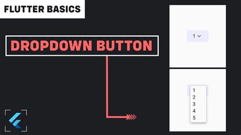 Flutter Tutorial Dropdown Menu In Flutter Youtube