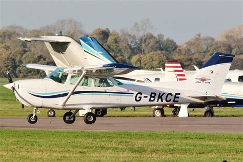 G Bkce Reims Cessna F P Leicestershire Aero Club Visitin Flickr