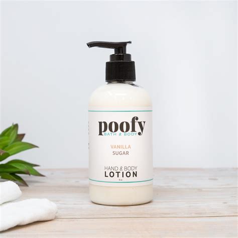 Vanilla Sugar Hand & Body Lotion – Poofy Organics