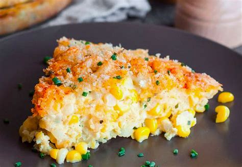 Cheddar Sweet Corn Pie Is A Comforting And Easy Side Dish