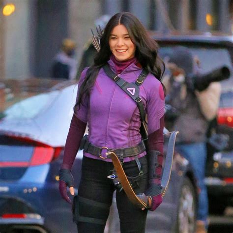 HAILEE STEINFELD on Hawkeye Set in New York 12/08/2020 – HawtCelebs