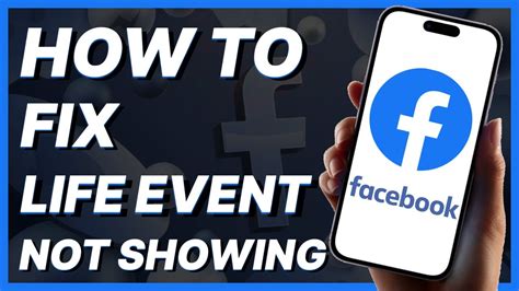 How To Fix Facebook Life Event Not Showing YouTube