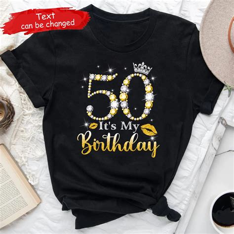 Its My 50th Birthday Shirt 50 Years Old 1972 Birthday Etsy