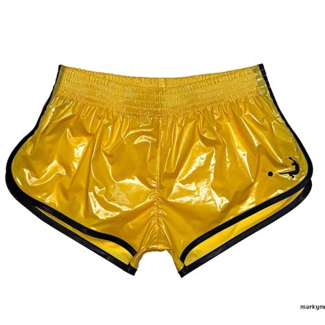 Gay Nylon Shorts Etsy