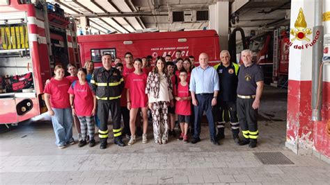 I Ragazzi Del Campo Scuola Anchio Sono La Protezione Civile In