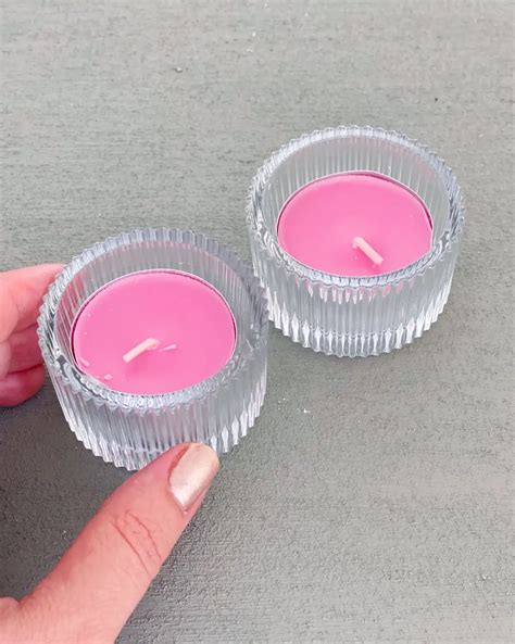 Ikea Finsmak Pembe Kokulu Tealight Mumluk Seti 2li Bikutumutluluk