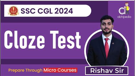 Ssc Cgl Exam 2024 English Cloze Test Mcq Prepare With Micro