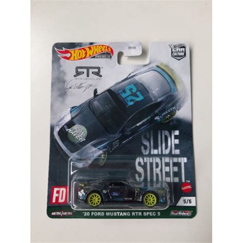 Hot Wheels Slide Street Ford Mustang Rtr Spec Shopee Malaysia