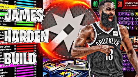 Best Shooting Guard Build NBA 2K22 Next Gen James Harden Build 2k22