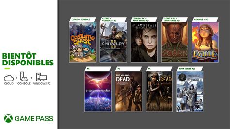 Xbox Game Pass Quels Sont Les Nouveaux Jeux Vid O D Octobre