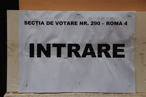 Vot Diaspora Ora Peste De Rom Ni Au Votat N Str In Tate