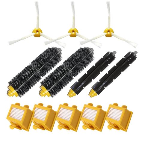 Hongfa Irobot Roomba Brush And Filter Kit Armed Sidebrush Flexible