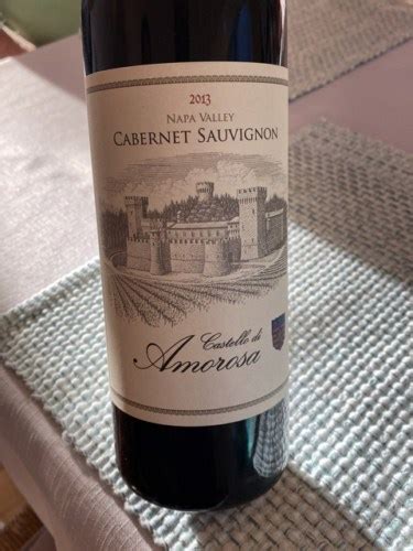 2013 Castello Di Amorosa Cabernet Sauvignon Vivino