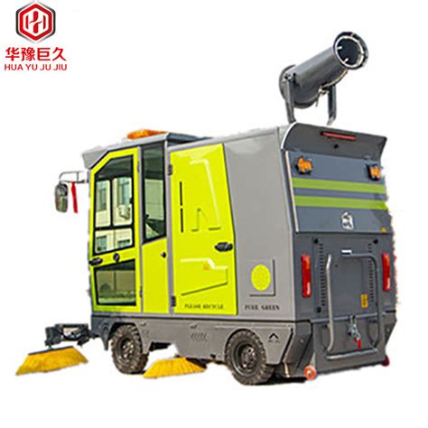 L Four Wheel Steering Road Sweeper Cleaning Machine Floor Sweeper