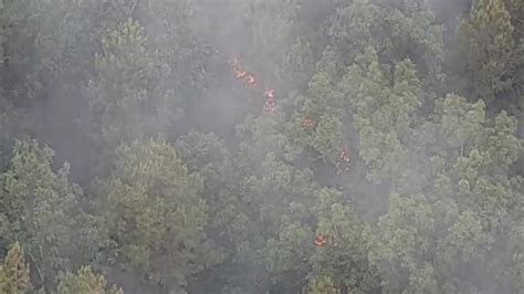 Imágenes Aéreas De Segundo Incendio Forestal En Nj Telemundo 62