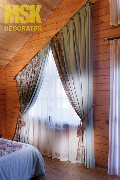 Карнизы для нестандартных окон (48 фото)