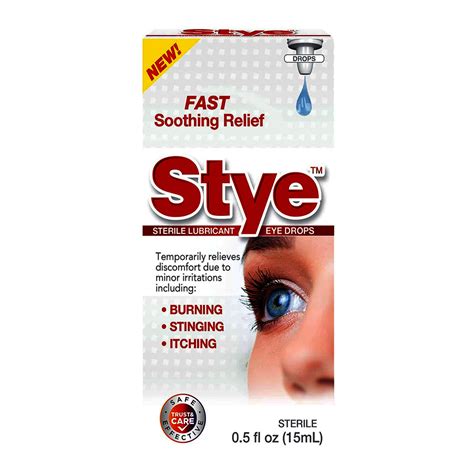 Stye Fast Acting Sterile Eye Drops 05oz