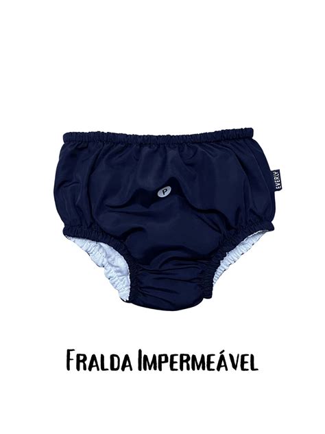 Fralda Ecol Gica Para Piscina Praia Imperme Vel Pano Reutiliz Vel