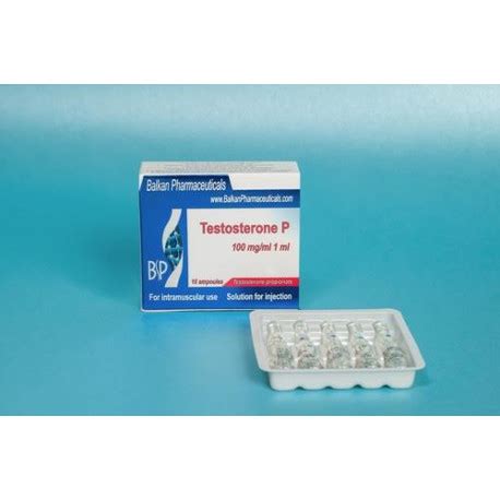 Testosterona P Testosterone Propionate Mg Balkan Pharmaceuticals