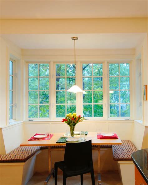 Breakfast Nook By Bay Window Kitchen Pinterest