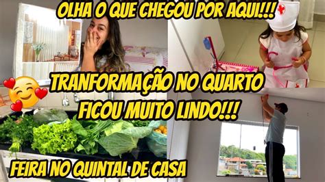 Transformação No Quarto Do Casal Recebidos Lindo Feira No Quintal De