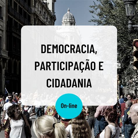 Democracia Participação e Cidadania EGG niterói