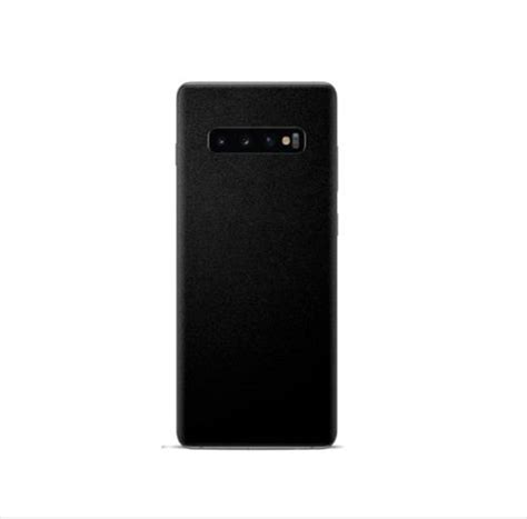 ECR Samsung S10 Mat Siyah Arka Kaplama ECR Tekno