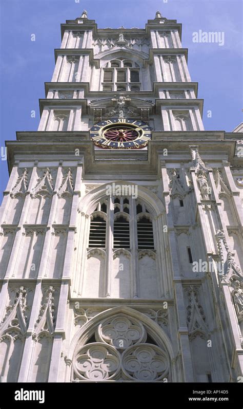 Westminster Abbey Clock Tower, London, UK Stock Photo - Alamy