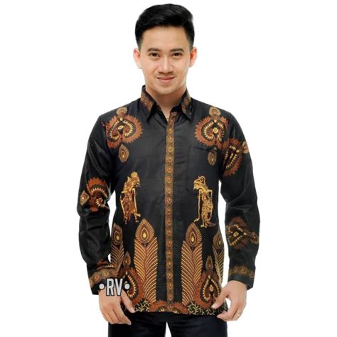 Kemeja Batik Motif Wayang Lazada Indonesia