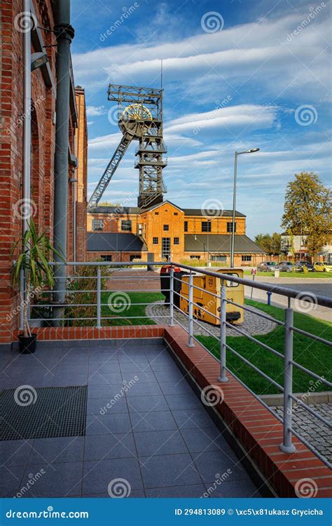 Historic Coal Mine Ignacy in Niewiadom in Rybnik Stock Image - Image of ...