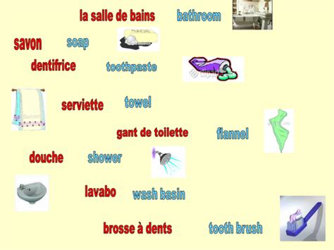 Items In The Bathroom In French Teaching Resources