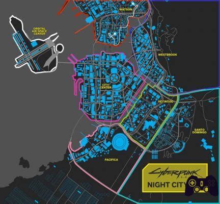 Gu A Gu A Completa Del Mapa Del Juego Cyberpunk