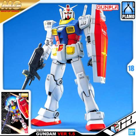 Bandai Gunpla Master Grade Mg Rx Gundam Ver