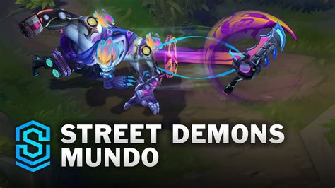 Street Demons Mundo Skin Spotlight Pre Release Pbe Preview League Of Legends Youtube