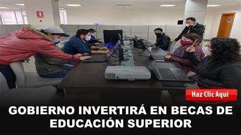 Gobierno invertirá en becas de educación superior Mi País EC