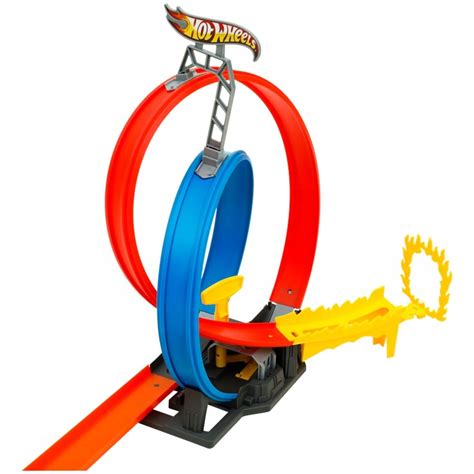 TOR HOT WHEELS 2 PĘTLE AUTKO HIT Zestaw Torów 11929285069 oficjalne archiwum Allegro