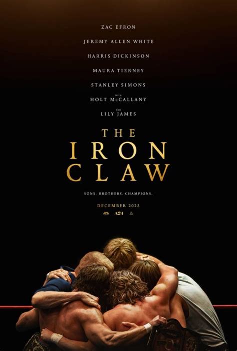 The Iron Claw Trailer Zac Efron Jeremy Allen White Harris Dickinson