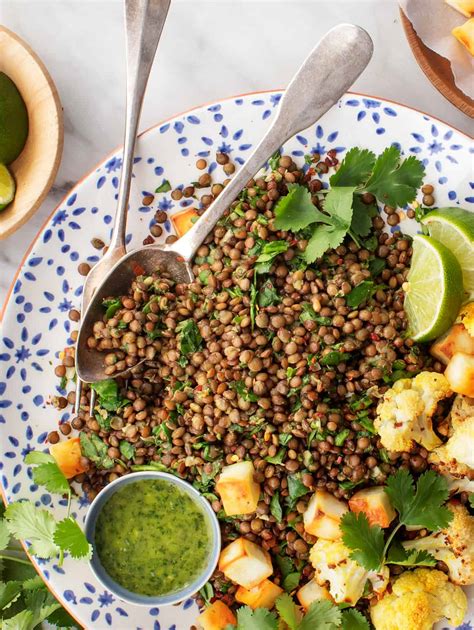 Curried Lentil Salad Recipe Love And Lemons