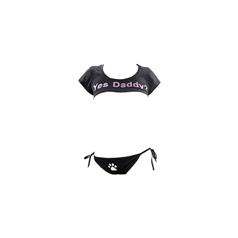 Sinroyee Lingerie Sexy In Tema Giapponese Completino Intimo Con Top E Slip In Pizzo Per Donne