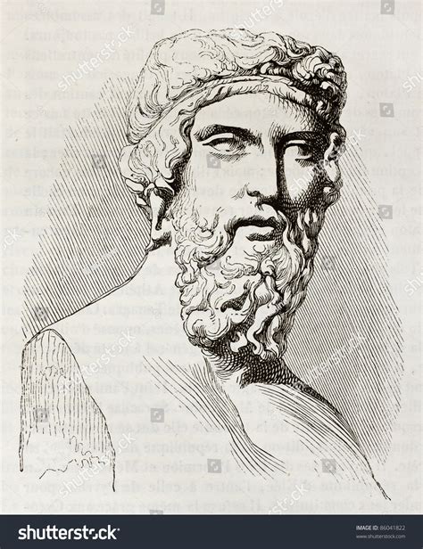 Plato Famous Classical Greek Philosopher Bust Stock Photo 86041822