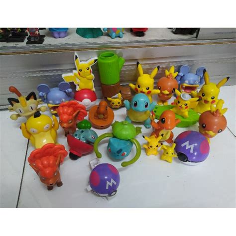 Jual Figure Pokemon Pikachu Bulbasur Charmender Vulpix Psyduck