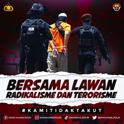 Divisi Humas Polri On Twitter Radikalisme Dan Terorisme Adalah