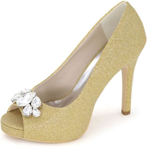 Venta Tacones Altos Brillantes En Stock