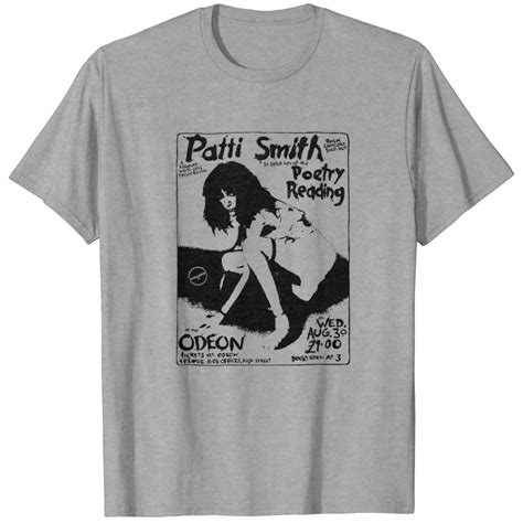 Patti Smith t-shirt sold by Meerkat Jagged | SKU 22112433 | Printerval